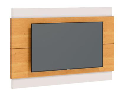 Imagem de Rack com Painel Classic +1G 1.4 Nature com Off White - Imcal Móveis