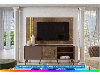 Imagem de Rack Com Painel Madetec Cronos Para TV AtA 65 Polegadas