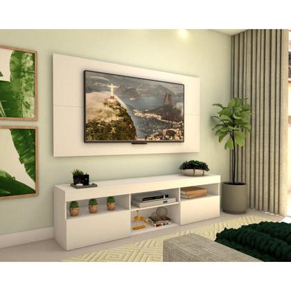 Imagem de Rack com painel p/ TV 65" e 2 portas Toronto Multimóveis