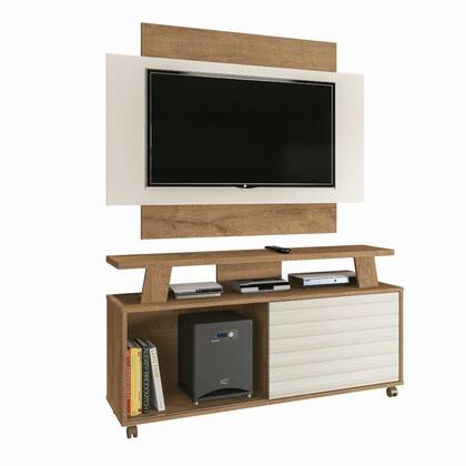 Imagem de Rack com Painel para TV até 50 Polegadas 1 Porta Flex Rivera Atualle