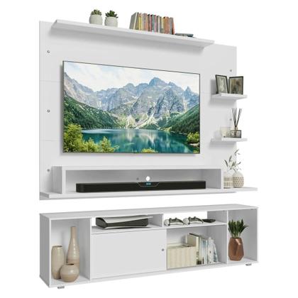 Imagem de Rack com Painel para TV até 60 Polegadas 180 cm Cancun Madesa