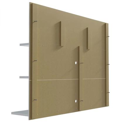 Imagem de Rack com Painel para TV até 60 Polegadas 180 cm Cancun Madesa