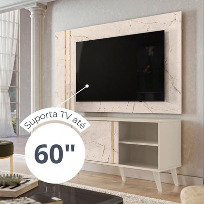 Imagem de Rack com Painel para Tv até 60 Polegadas 2 Portas Cronos