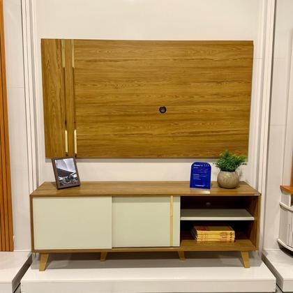 Imagem de Rack com Painel para Tv até 60 Polegadas 2 Portas Cronos