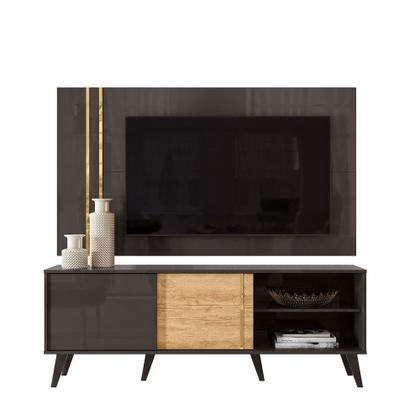 Imagem de Rack com Painel para TV até 65 Polegadas 2 Portas Cronos Madetec