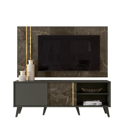 Imagem de Rack com Painel para TV até 65 Polegadas 2 Portas Cronos Madetec