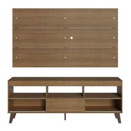 Imagem de Rack com Painel para TV até 65 Polegadas com Pés Rustic Texas Madesa