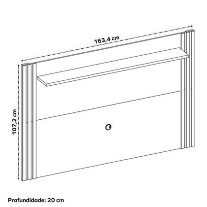 Imagem de Rack com Painel para Tv até 65 Polegadas com Ripado