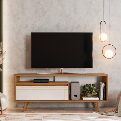 Imagem de Rack com Painel para Tv até 65 Polegadas e Ripado