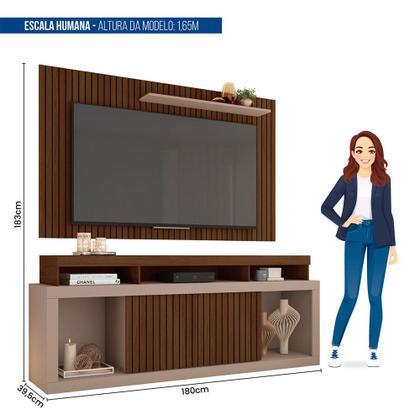 Imagem de Rack com Painel para TV até 65 Polegadas Life Caemmun