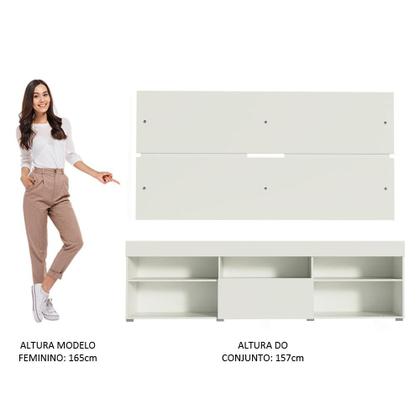 Imagem de Rack com Painel para TV até 65 Polegadas Madesa Miami