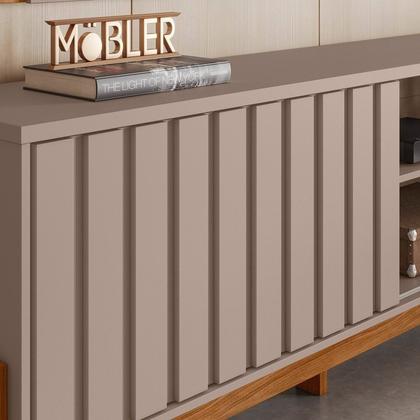 Imagem de Rack com Painel para Tv até 65 Polegadas New Aurora