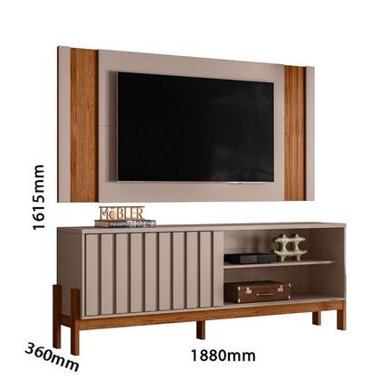 Imagem de Rack com Painel para Tv até 65 Polegadas New Aurora