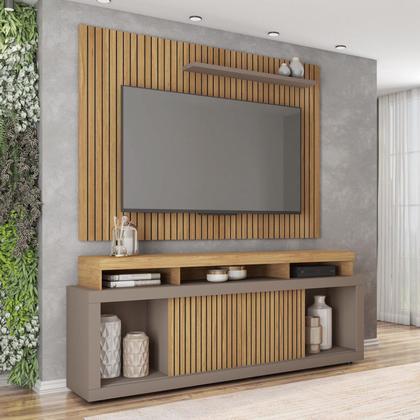 Imagem de Rack com Painel para TV até 70 Polegadas MDF 224cmx224cm Valença