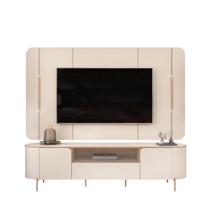 Imagem de Rack com Painel para TV até 75 Polegadas LED 2 Portas 100MDF Areta DJ Móveis