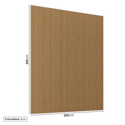 Imagem de Rack com Painel para Tv até 75 Polegadas Liso 200x250cm Aruá Cabecasa Madeiraoriginals