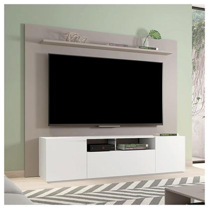 Imagem de Rack Com Painel Para TV até 75 Polegadas Madeira Caemmun