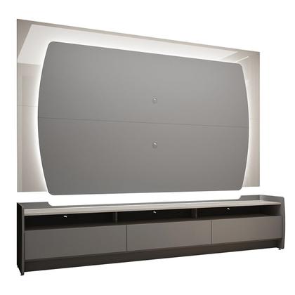 Imagem de Rack com Painel para TV até 90 Polegadas com LED Sublime 220 100% MDF