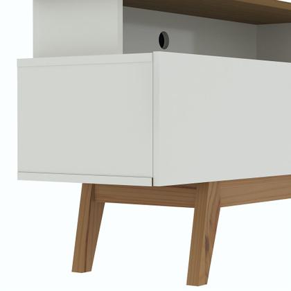 Imagem de Rack com Painel Ripado para TV até 70 Polegadas 2 Gavetas Grécia 180cm