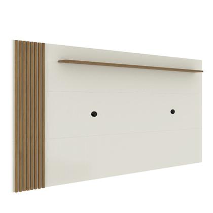 Imagem de Rack com Painel Ripado para TV até 70 Polegadas 2 Gavetas Grécia 180cm