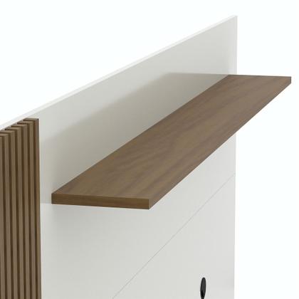 Imagem de Rack com Painel Ripado para TV até 70 Polegadas 2 Gavetas Grécia 180cm