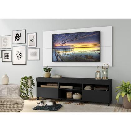 Imagem de Rack com Painel TV 65" com Rodízios Londres Multimóveis V3335