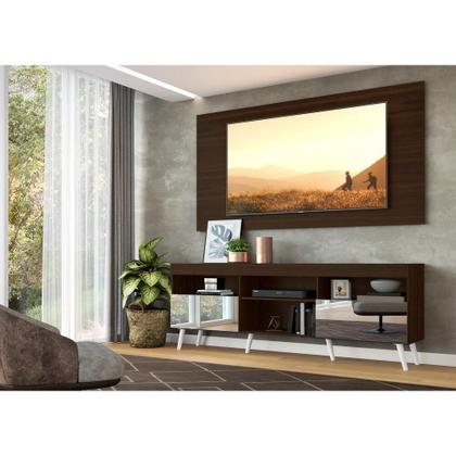 Imagem de Rack com Painel TV 65" Retrô com Espelho Flórida Multimóveis V3138
