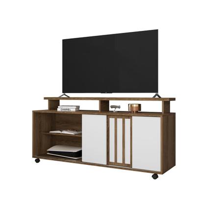 Imagem de Rack cor Mel e Branco para TV 50 Polegadas Maxx - Rud Rack