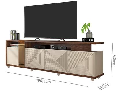 Imagem de Rack de Sala de Estar para TV até 75 Polegadas Columbus Caemmun