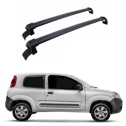 Imagem de Rack de Teto Fiat Uno Vivace 2 Portas 2011 a 2016 Projecar Preto