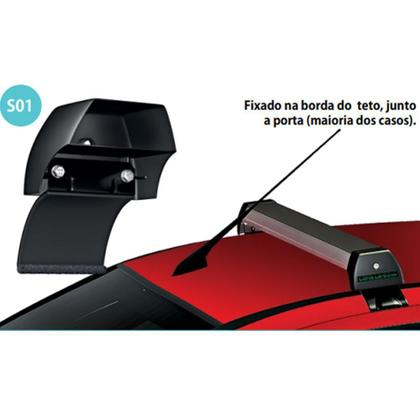 Imagem de Rack De Teto Long Life Toyota Etios Hatch E Sedan 13/...