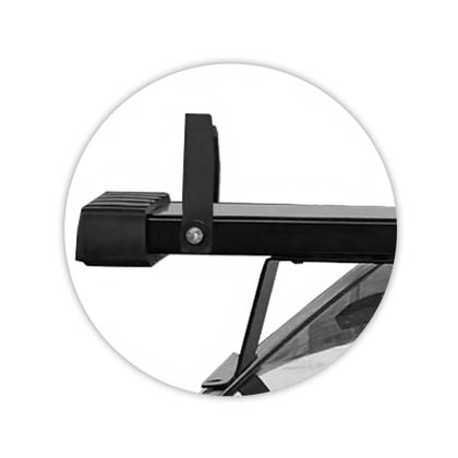 Imagem de Rack de Teto Universal Duplo Cargo 1,20m Com Orelhinha Preto