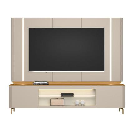 Imagem de Rack e Painel com Led Santorini TV 75 polegadas