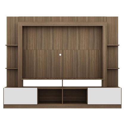 Imagem de Rack Estante c/ Painel TV 65" e 2 portas Oslo Multimóveis Madeirado/Branco