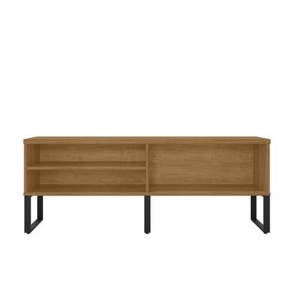 Imagem de Rack Estilo Industrial Sala de Estar Moderno Resistente com Prateleiras