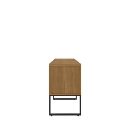 Imagem de Rack Estilo Industrial Sala de Estar Moderno Resistente com Prateleiras