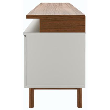 Imagem de Rack Flynt ST 219 cm Canella com Off White Fosco