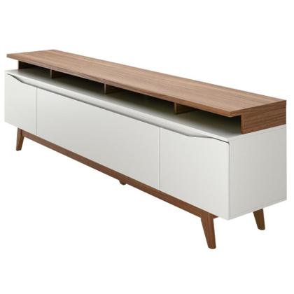 Imagem de Rack Flynt ST 219 cm Canella com Off White Fosco