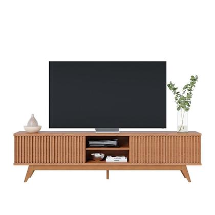 Rack Fortaleza Freijó 218 cm - Mobly Imagem de Rack Fortaleza Freijó 218 cm