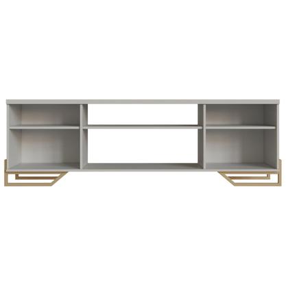 Ponto Rack Rack Industrial com 2 Portas e Estrutura de Metal Arenas/Dourado ...