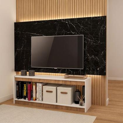 Imagem de Rack Industrial Para Tv Ate 50 Polegadas Branco