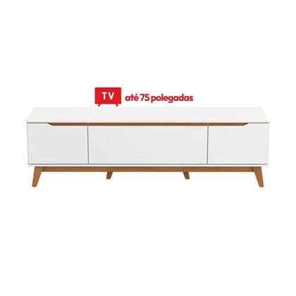 Imagem de Rack Kappesberg 3 Portas Branco 180cm
