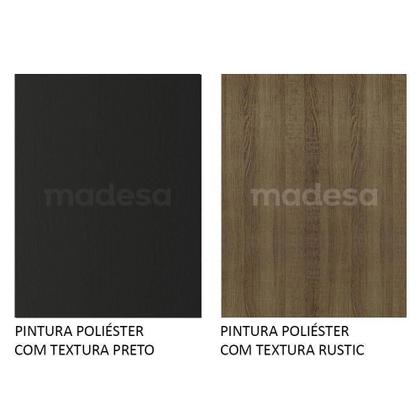 Imagem de Rack Le Mans e Painel TV 55 Polegadas 2 Portas Rustic Madesa