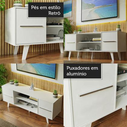 Imagem de Rack Madesa Copenhagen e Painel para TV até 55 Polegadas