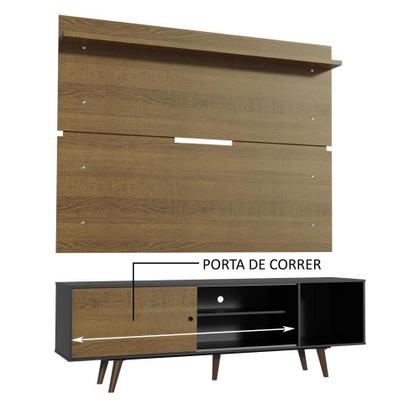 Imagem de Rack Madesa Dubai e Painel para até 65 Polegadas com Pés