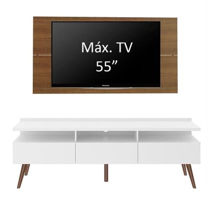 Imagem de Rack Madesa Londres e Painel para Tv Até 55 Polegadas