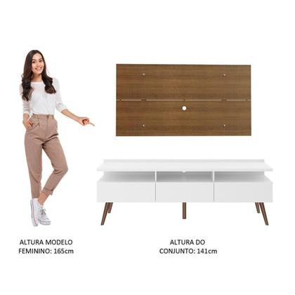 Imagem de Rack Madesa Londres e Painel para Tv Até 55 Polegadas