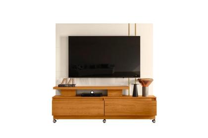 Imagem de Rack New Apolo para TV de até 75 polegadas - Cumaru Opala - Madetec