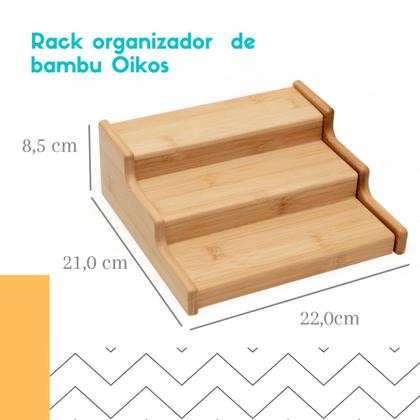 Imagem de Rack Organizador Extensível de Bambu All Saved - OIKOS