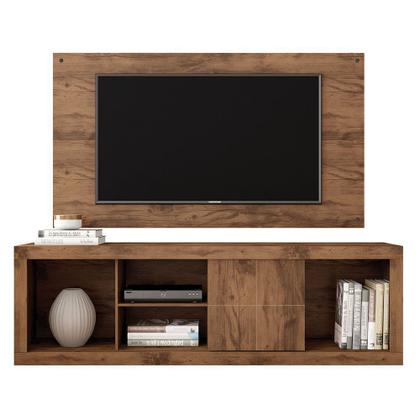 Imagem de Rack Painel Para TV Até 65 Polegadas Cedro Jatobá - Caemmun